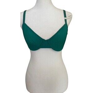 Aerie Smoothez Balconette Bra 36B Green